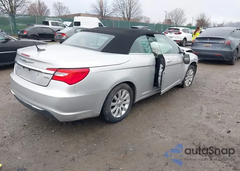 2011 Chrysler 200 Touring из США, поврежденный, VIN 1C3BC2EG7BN535824